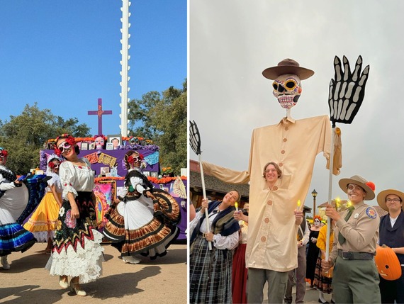 Old Town Dia de los muertos