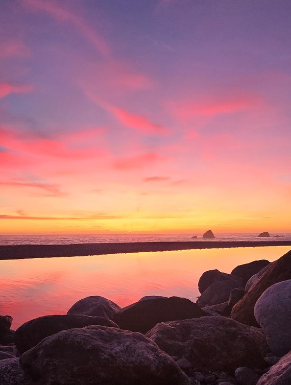 Lime Kiln State Park Sunset Water