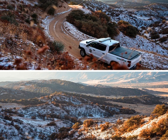 Hungry Valley State Vehicular Recreation Area Snow Ranger Vehicle Burn Area