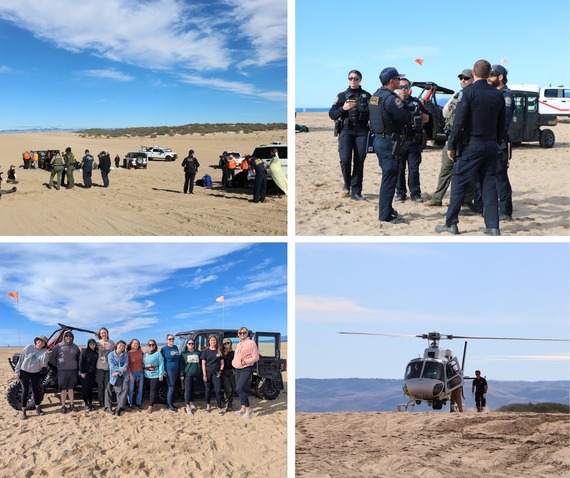 Oceano SVRA incident training collage