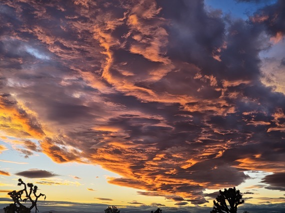 Saddleback Butte State Park Sunset