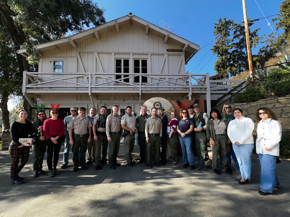 Happy Holidays State Park California Angeles District Staff Will Rogers Historic Park