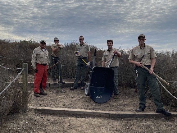Crystal Cove State Park Maintenance Aides Trail