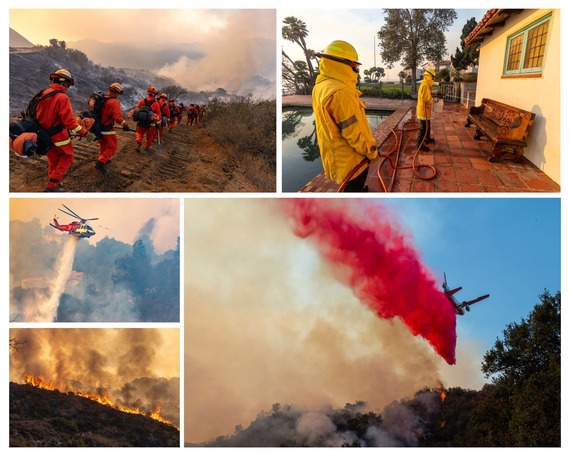 Topanga SP_firefighting collage 