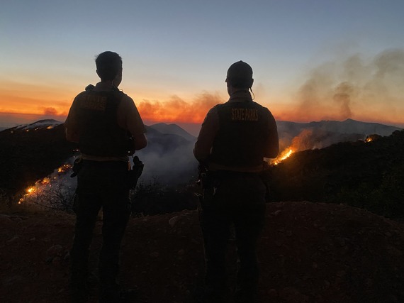 Topanga SP (Rangers at sunrise)