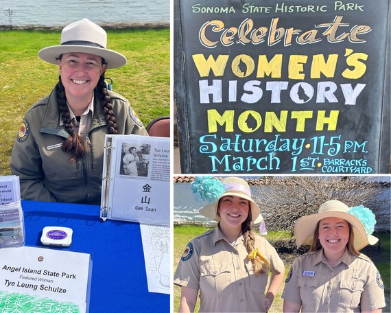 Sonoma State Historic Park Women's History Crawl Barracks Collage
