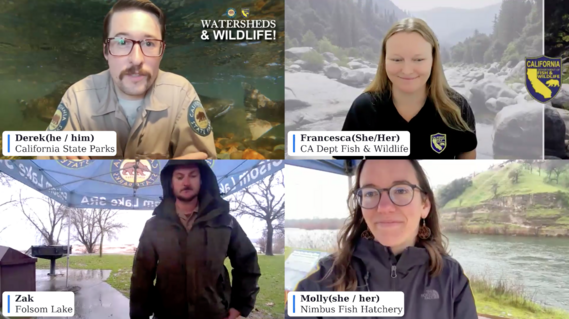 Watersheds and Wildlife PORTScasts Group Screenshots