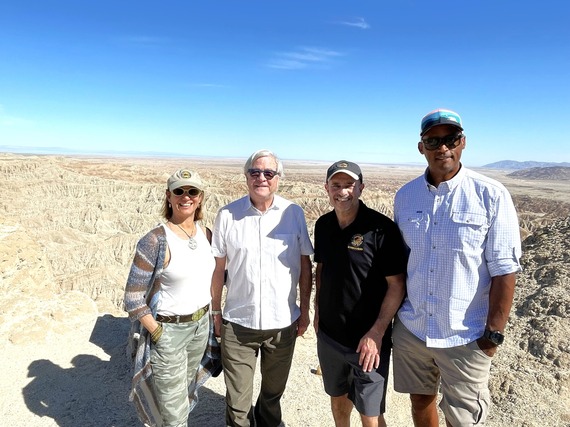 State Park and Recreation Commissioners Fonts Point Anza-Borrego Desert State Park