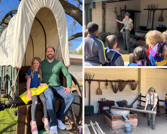 Sutter's Fort State Historic Park collage