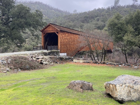 South Yuba State Park Bridgeport Covered Bridge