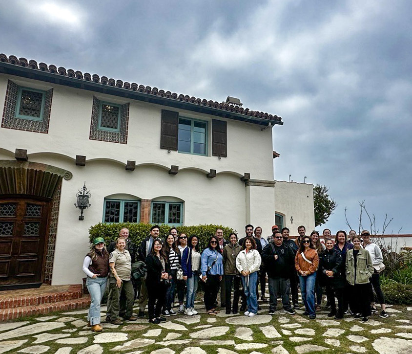 Adamson House Administrative Professionals Day Angeles Channel Coast Oceano Dunes Districts Group Photo