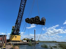 Skarry three-drum winch