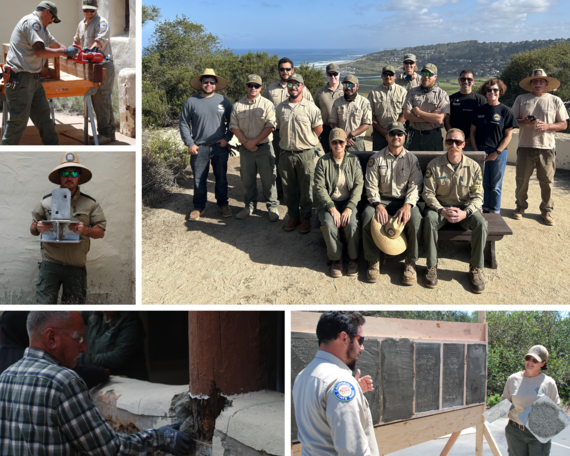 District Maintenance Skills Training– Torrey Pines Lodge_group collage