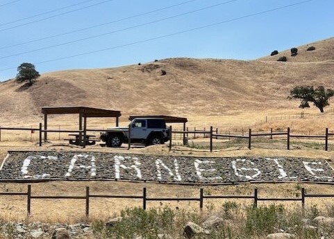Jeep Carnegie State Vehicular Recreation Area With Sign