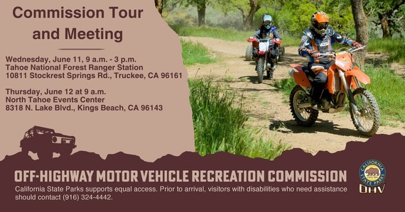 OHMVR Commission Meeting Graphic June 2025