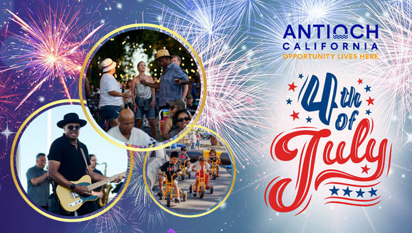 July 4th celebration flyer