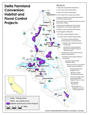 Map of project locations