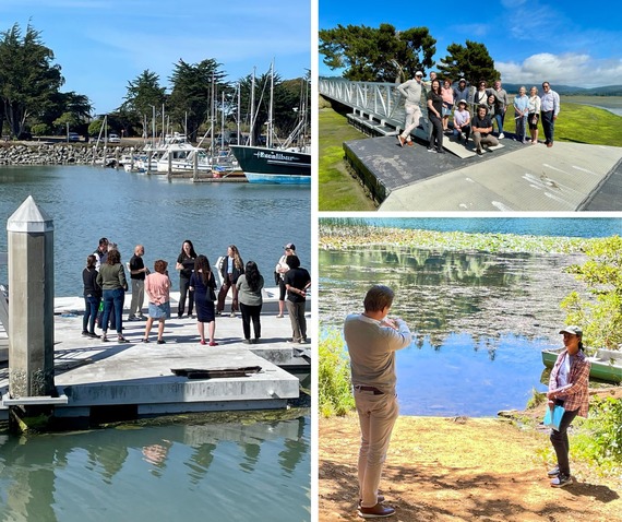 California Boating and Waterways Commission Meeting Humboldt Bay Aquatic Center Eureka Group Collage Fish Lake Arcata 