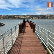 Fishing pier in Benicia CA
