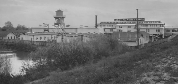 Old photo of a Delta cannery