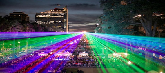 State Capitol Lightshow