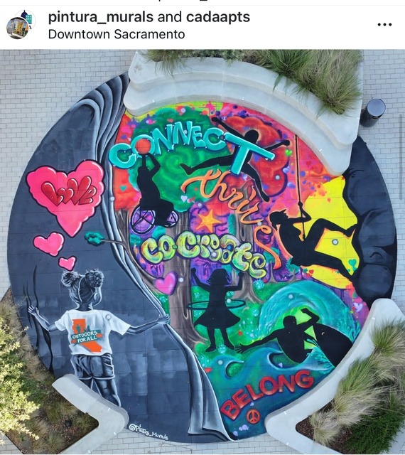 Chalk Art -- Outdoors for All