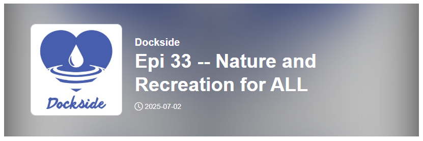 Logo of the Dockside Podcast Program