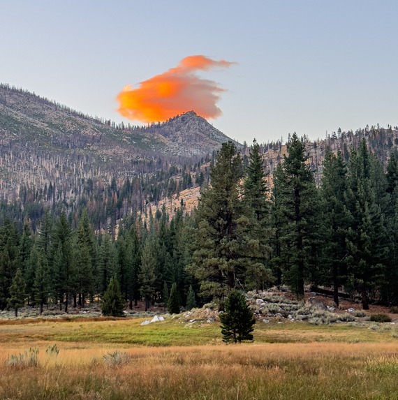 Grover Hot Springs State Park Clouds