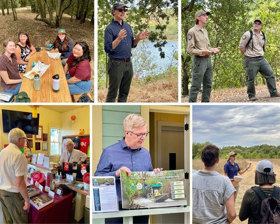 California State Park and Recreation Commission Tour Sacramento San Joaquin Delta Locke Boarding House Meadows Park Property