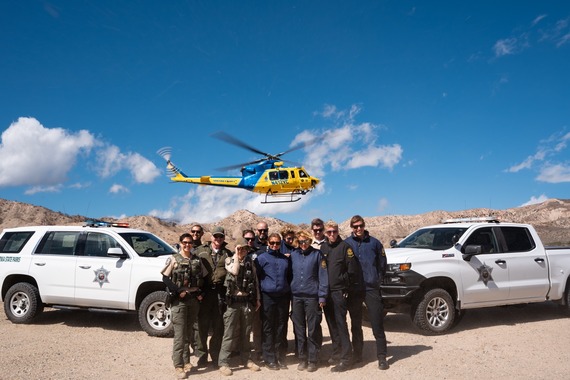 Desert lifeguards at Hungry Valley