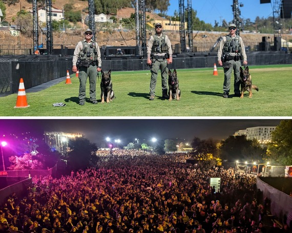 Los Angeles State Historic Park K9 Unit Concert Event