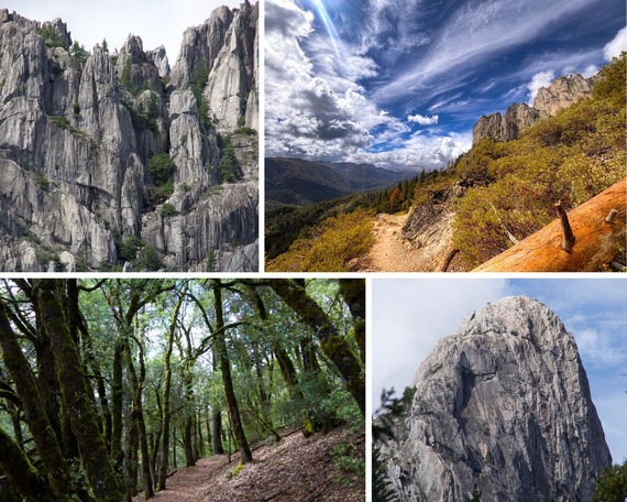 Castle Crags State Park Trail Castle Dome
