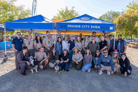 Prairie City State Vehicular Recreation Area Annual Visitors Appreciation Day State Parks Staff Group Photo