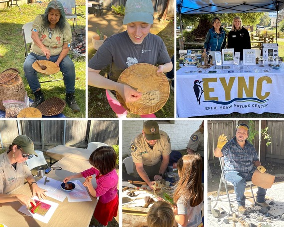 Acorn Day California State Indian Museum Staff Guests Collage