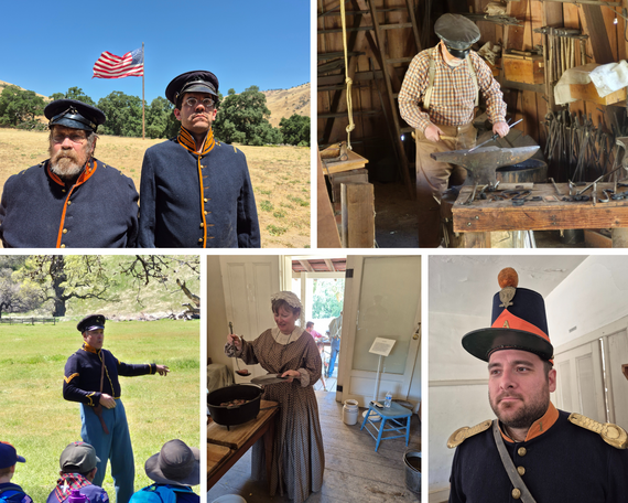 Fort Tejon SHP collage