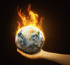Earth on fire