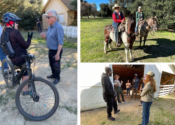 Wildwood Canyon State Park Mountain Bike Horses Barn Collage