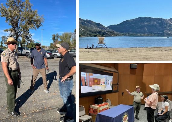 Lake Perris State Recreation Area Collage Ya'i Heki' Regional Indian Museum Collage
