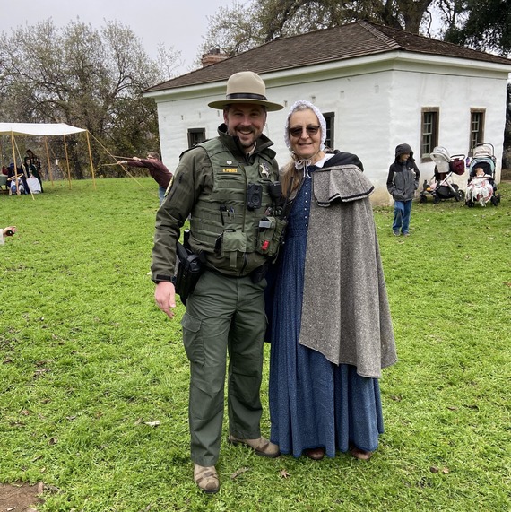 William B. Ide Adobe State Historic Park  Interpreter I annual holiday event. 