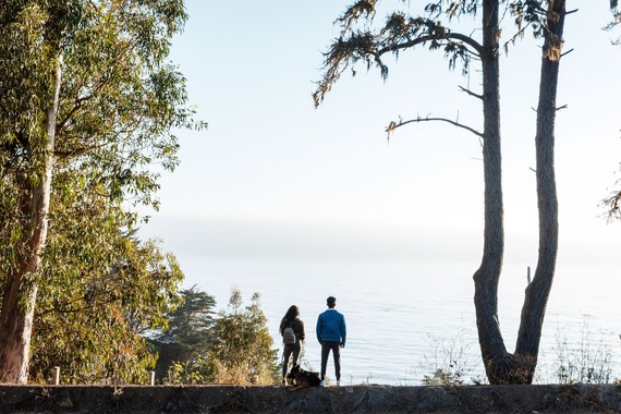 Julia Pfeiffer Burns State Park Couple Walking
