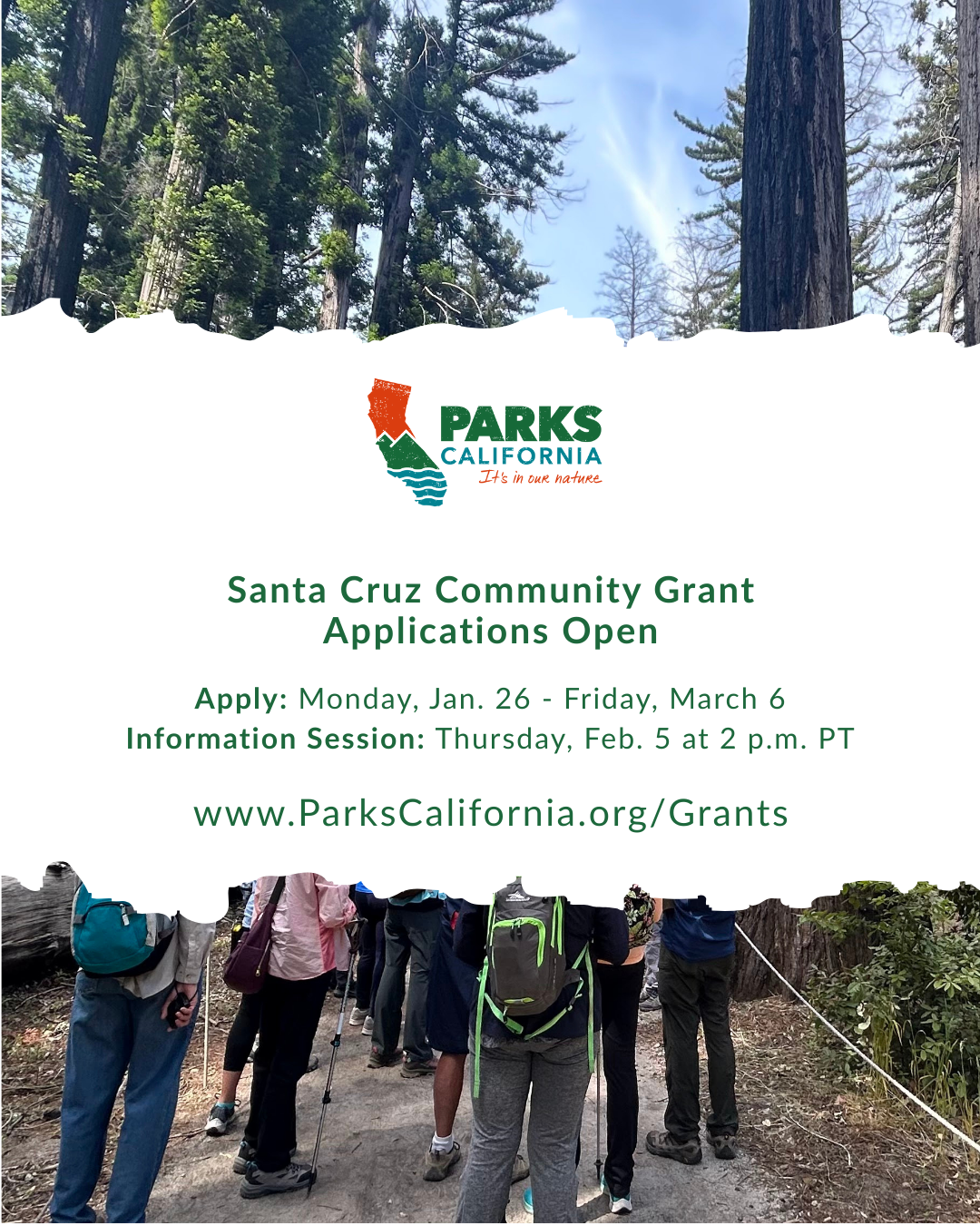 Parks CA Santa Cruz Community Grant