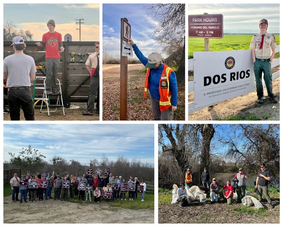 Dos Rios Eagle Scout Project Signs