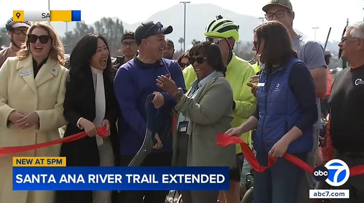 ABC 7 Story on Santa Ana River Trail