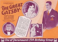 Great Gatsby Theatrical Poster
