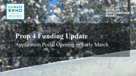 Prop 4 Funding Update