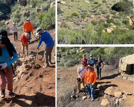 Volunteers at Santa Susana Pass SHP