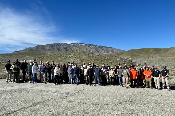 Hungry Valley SVRA Commission Tour General Plan Update Group Photo