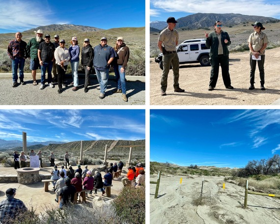 Hungry Valley SVRA Commission Tour General Plan Update Photo Collage