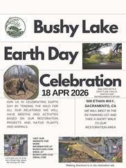 Bushy Lake Earth Day Celebration Flyer