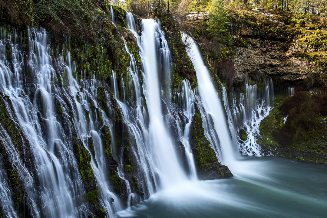 View of Iconic Falls at McArthur-Burney Falls Memorial State Park